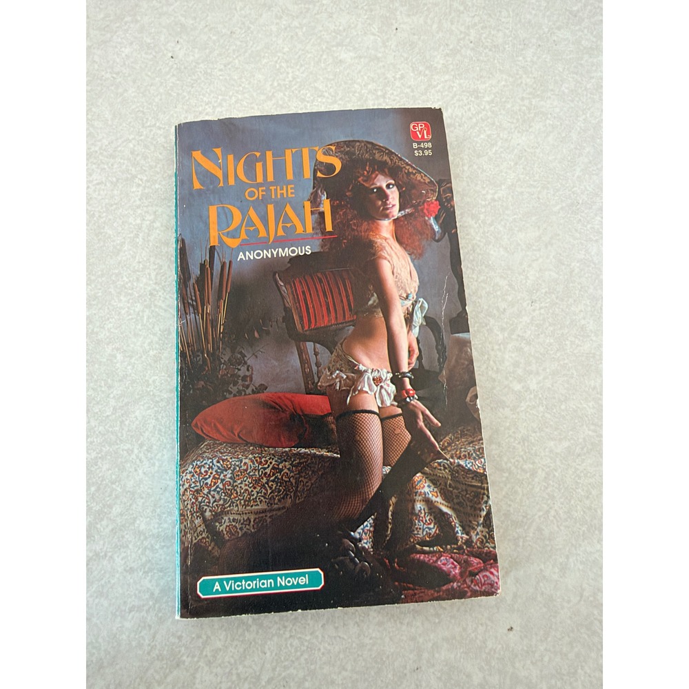 Nights of the Rajah Anonymous Grove Press Victorian Novel Paperback B-498